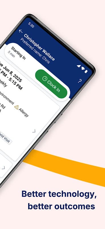 AlayaCare screenshot 2