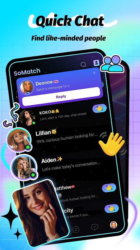 SoMatch-Meet&Chat&Virtual Life screenshot 5