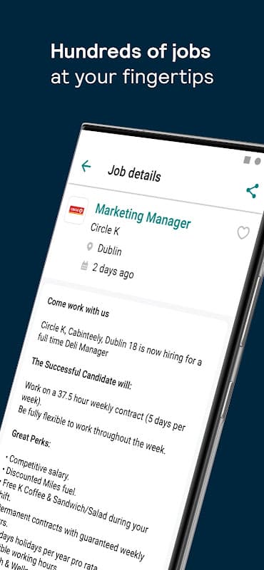 Jobs.ie Job Search App Ireland screenshot 3