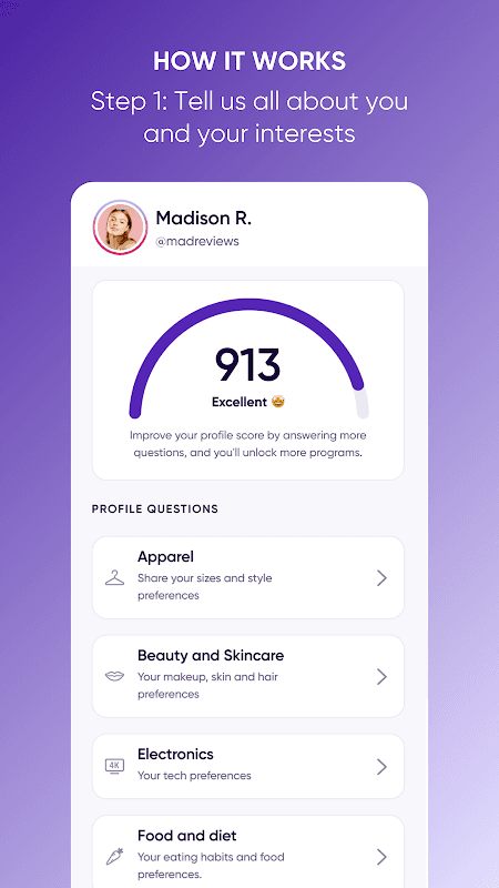Influenster screenshot 2