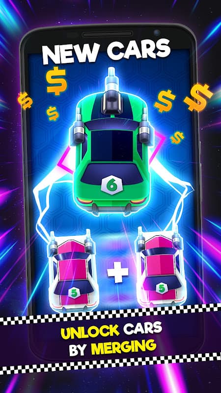 Cars: Merge and Defend screenshot 3