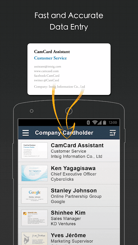 CamCard Business screenshot 2