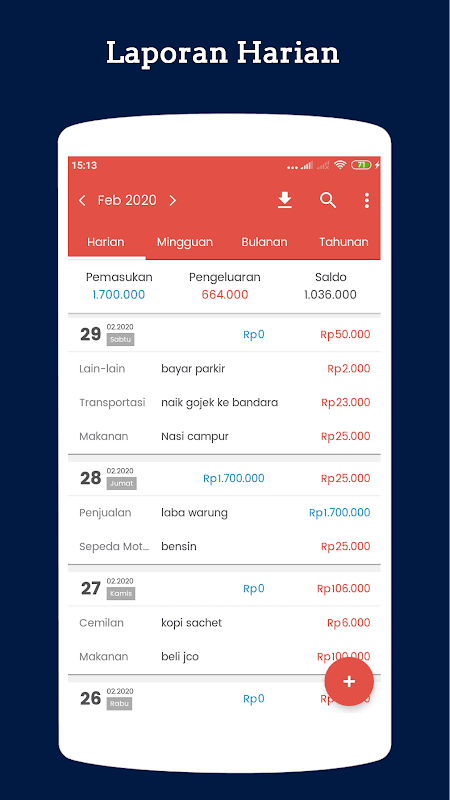 Catatan Keuangan screenshot 4