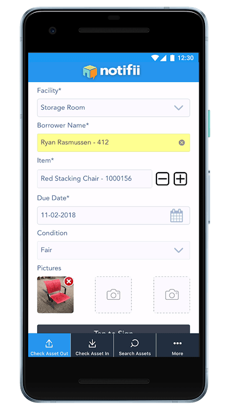 Notifii Checkout screenshot 1