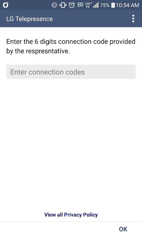 LG Telepresence screenshot 1