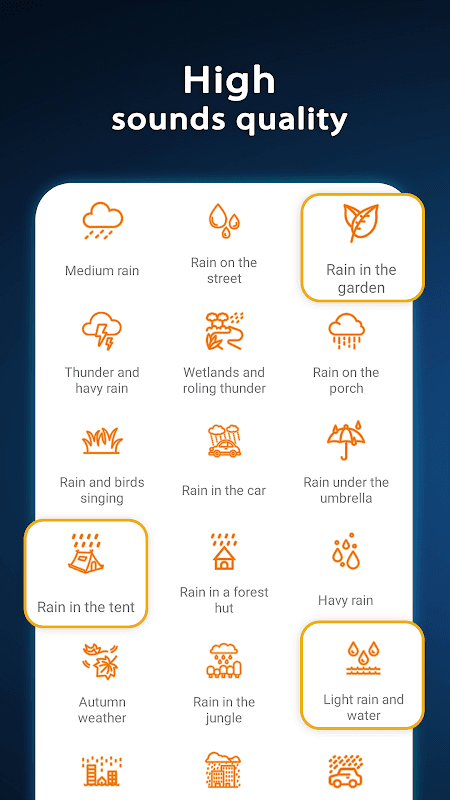 Rain Sounds: Relax and Sleep screenshot 6