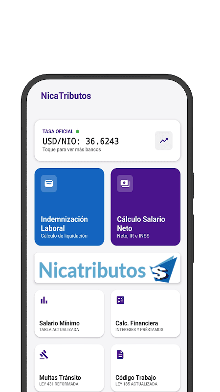 NicaTributos screenshot 1