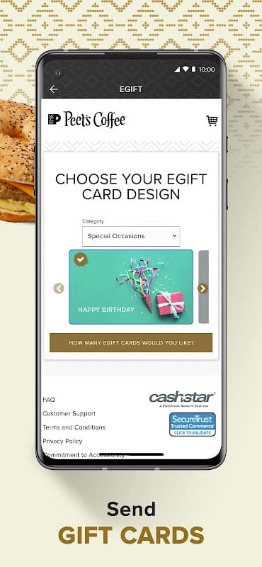 Peet's Coffee screenshot 6