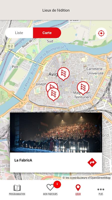Festival d'Avignon screenshot 3