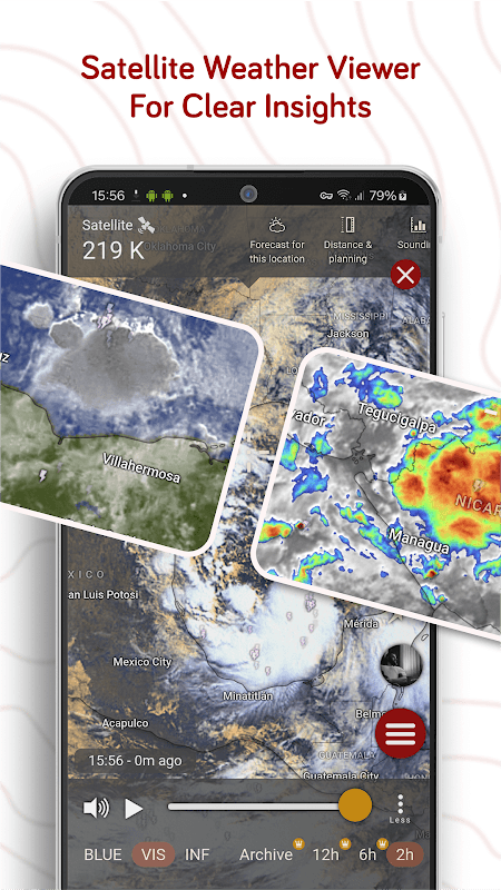 Windy.com - Weather Radar, Satellite and Forecast screenshot 3
