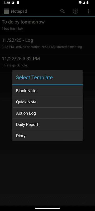 Simple Notepad screenshot 2