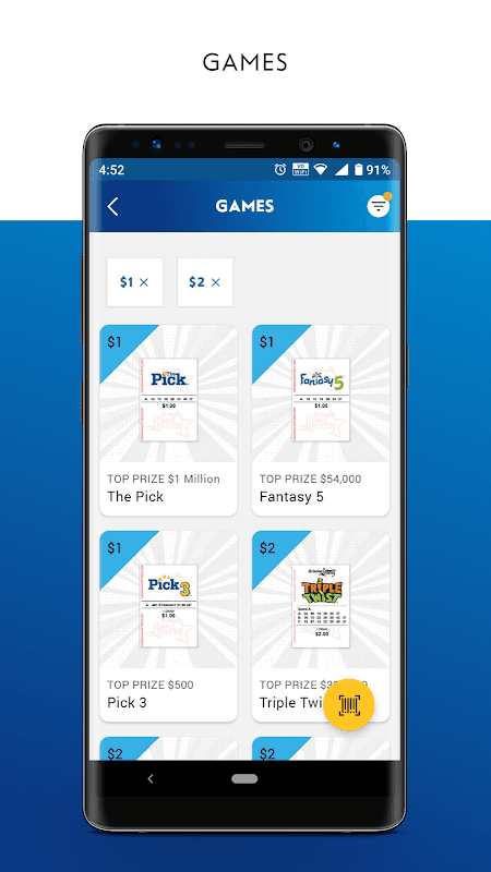 AZ Lottery Players Club screenshot 1