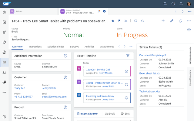 SAP Cloud for Customer screenshot 6