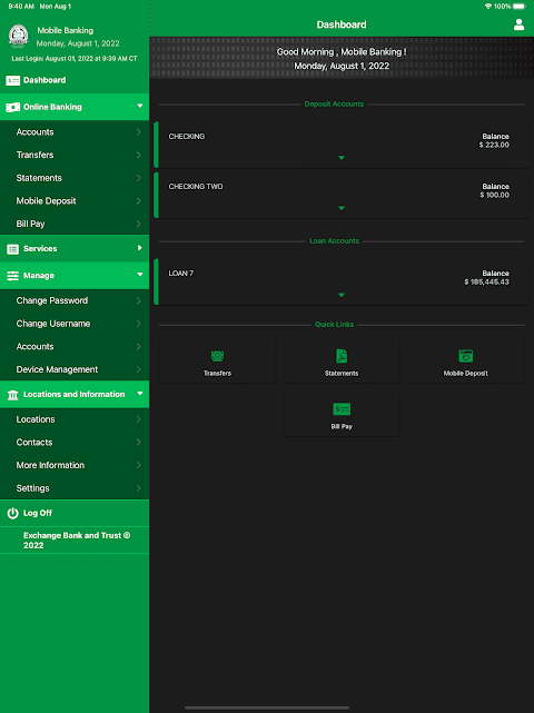 EZ Mobile Banking screenshot 5