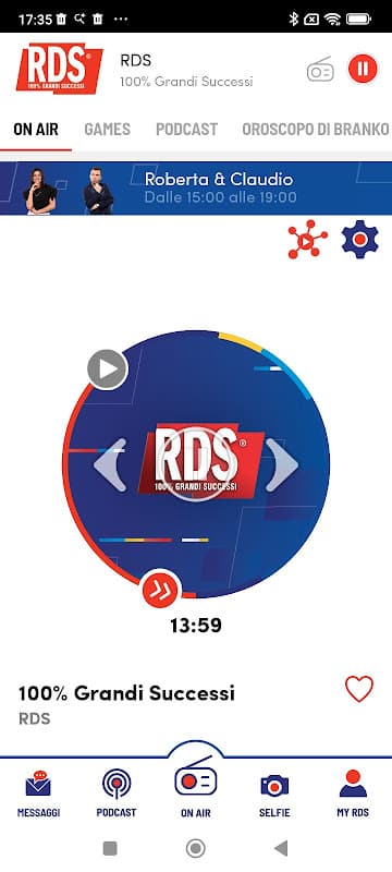 RDS 100% Grandi Successi screenshot 3
