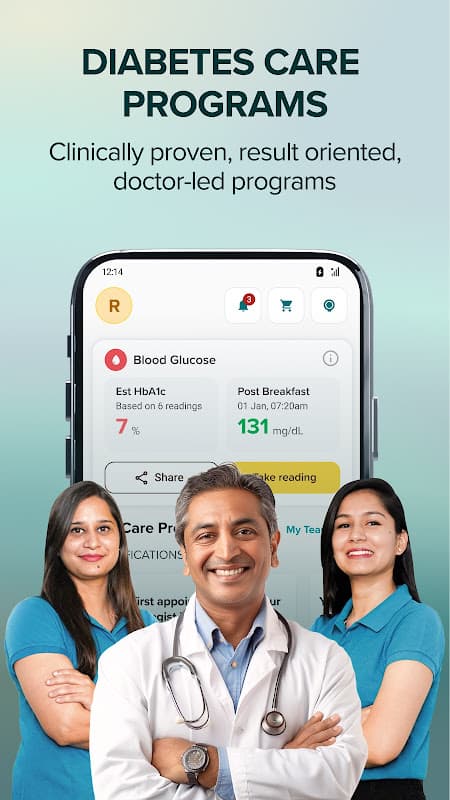 BeatO: Diabetes Care App screenshot 2