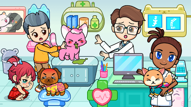 My Hospital Town Doctor Games screenshot 2