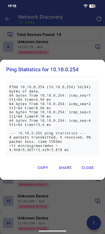 Net Analyzer Lite screenshot 5