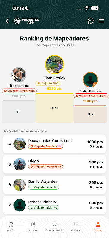 Viajantes APP screenshot 4