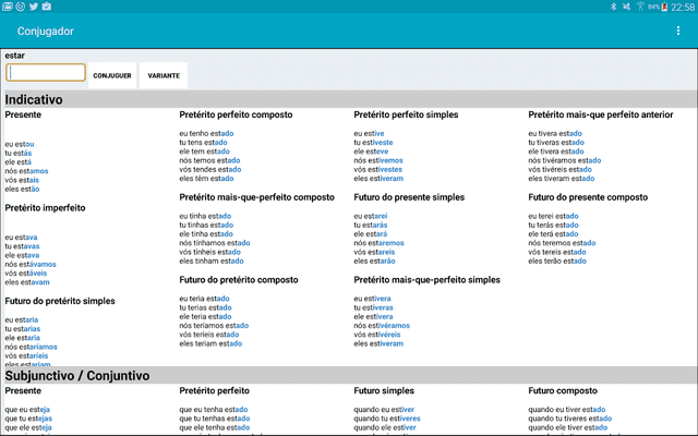 O Conjugador screenshot 6