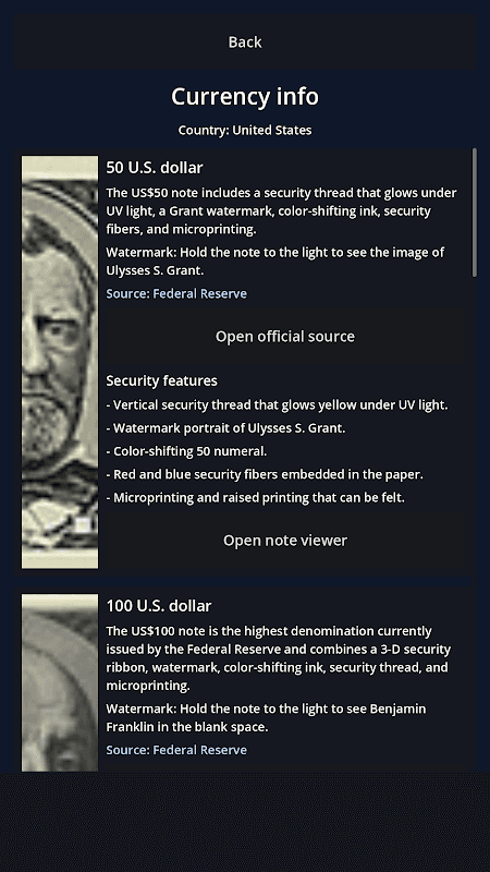 Fake Bill Detector screenshot 3