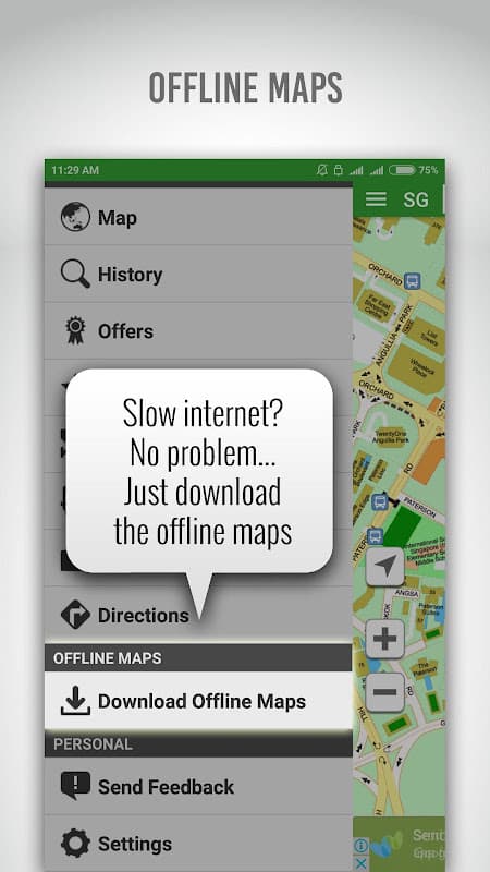 Singapore Map screenshot 5