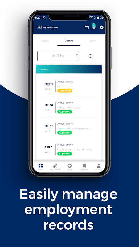 MySyarikat - HR, Payroll & Attendance System screenshot 3