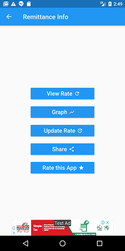 Remittance Info screenshot 2