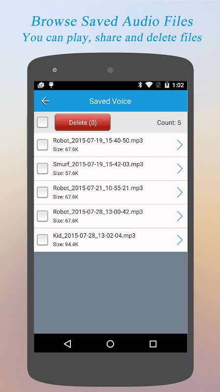 Voice Changer screenshot 5