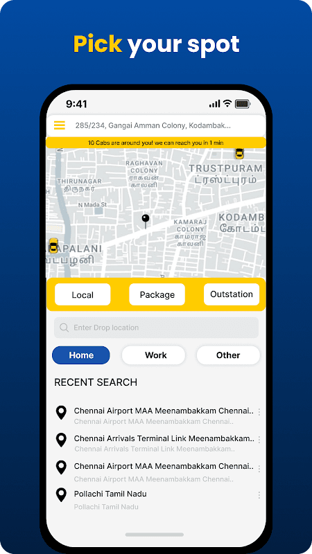 Fasttrack Taxi App screenshot 2
