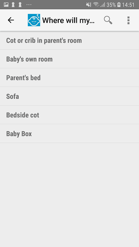 Infant Sleep Info screenshot 2