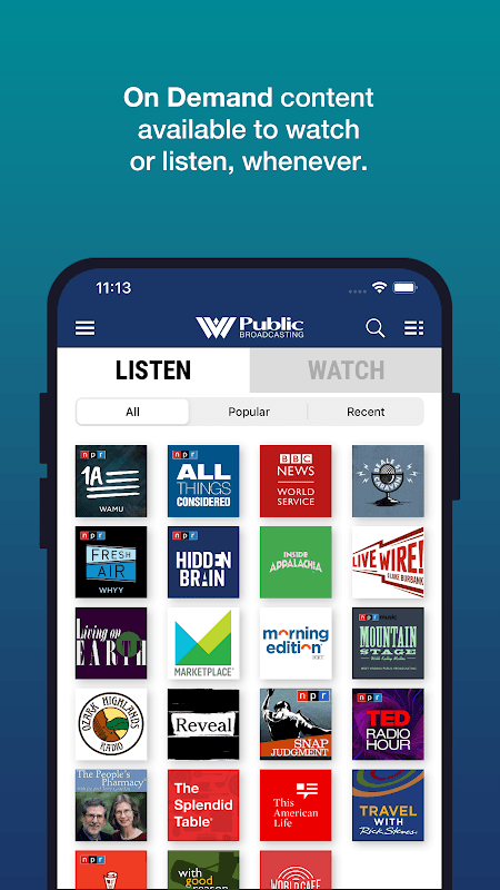 WVPB Public Media App screenshot 5