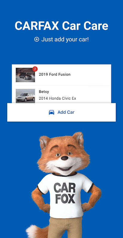 Free Car Maintenance myCARFAX screenshot 1