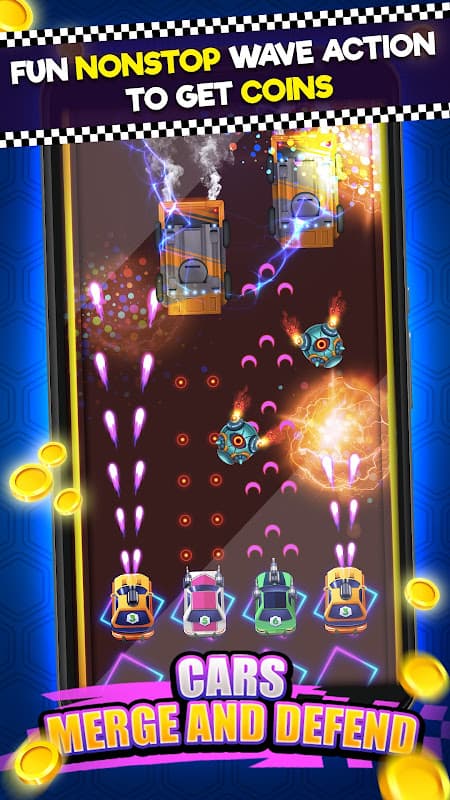Cars: Merge and Defend screenshot 2