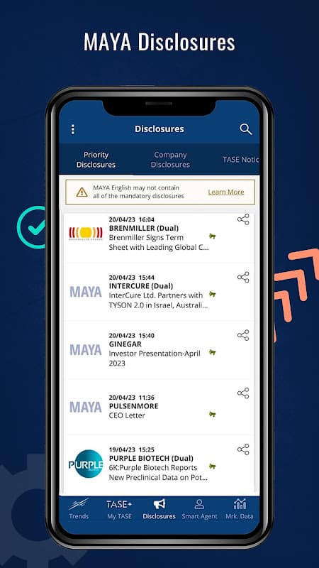 Tel Aviv Stock Exchange (TASE) screenshot 3