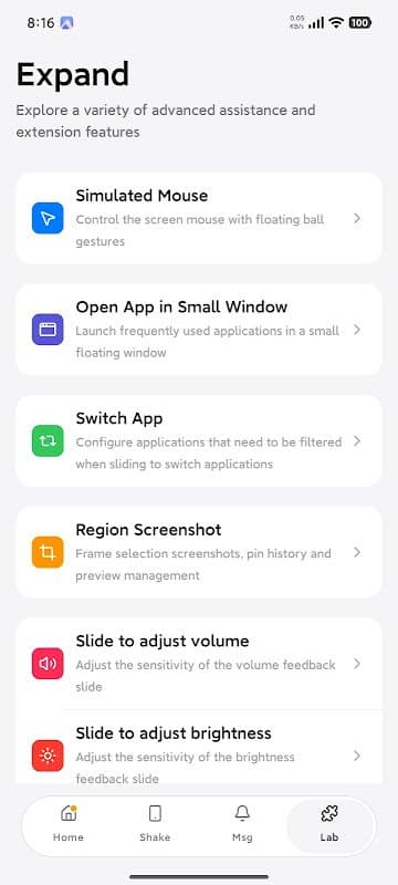 FloatingMenu - Assistive Touch screenshot 4