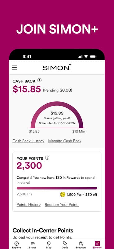 SIMON - Malls, Mills & Outlets screenshot 5