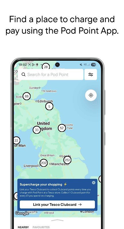 Pod Point screenshot 1