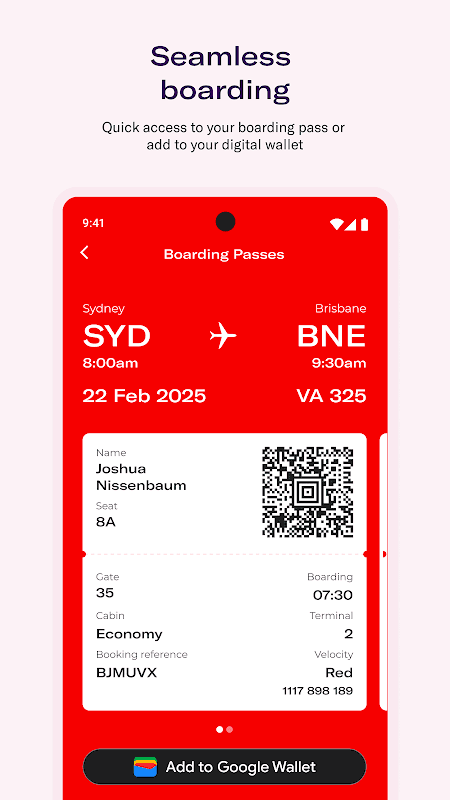 Virgin Australia screenshot 6