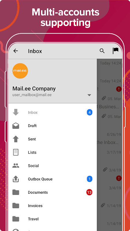 Mail.ee screenshot 2