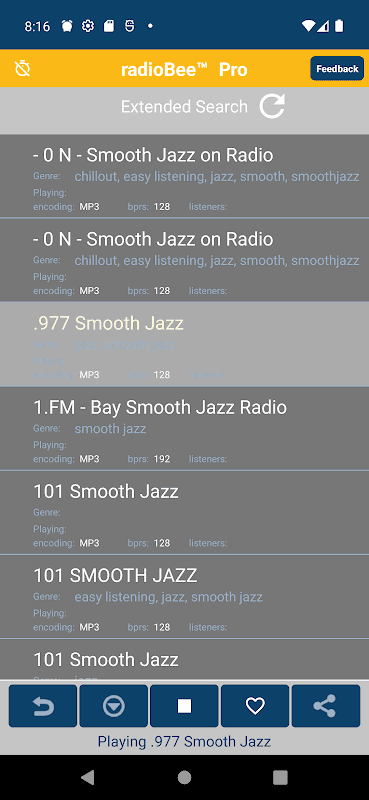 radioBee Lite - radio app screenshot 3