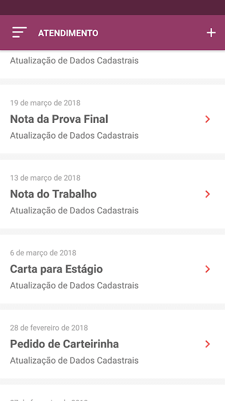 Portal do Aluno screenshot 6