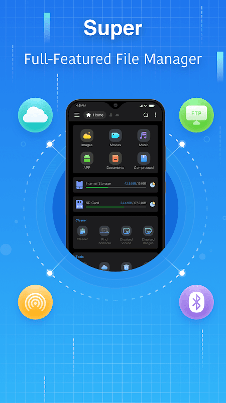 Super File Manager Explorer screenshot 1