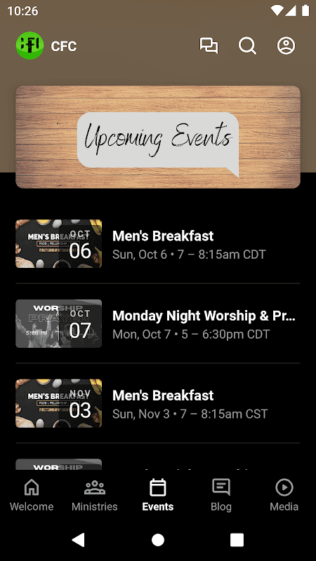 Christian Fellowship Church QC screenshot 3