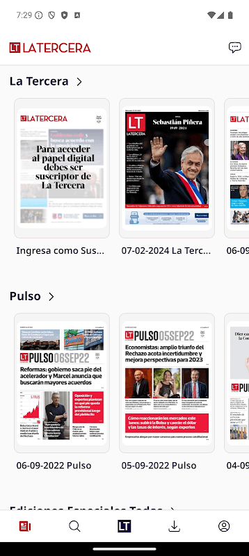 La Tercera EA screenshot 1