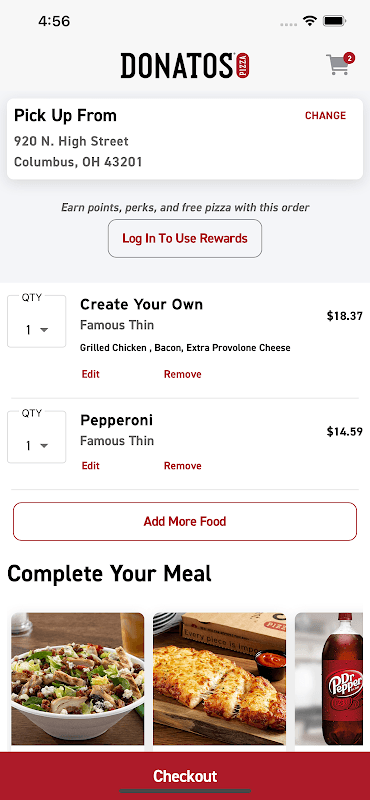 Donatos Pizza screenshot 5