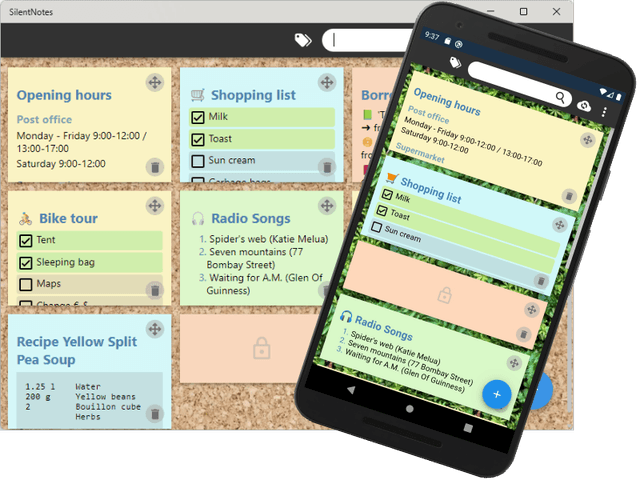 SilentNotes screenshot 1
