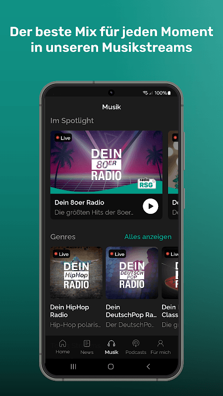 Radio RSG screenshot 3