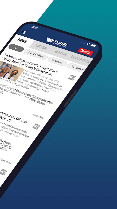 WVPB Public Media App screenshot 2