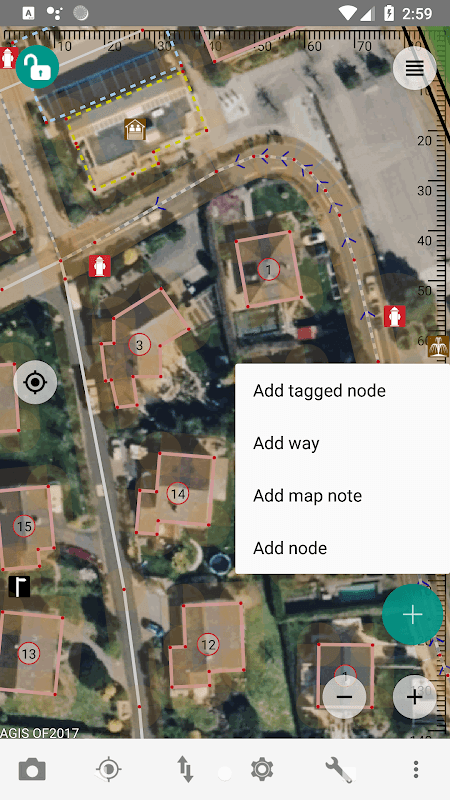 Vespucci - an OSM Editor screenshot 2